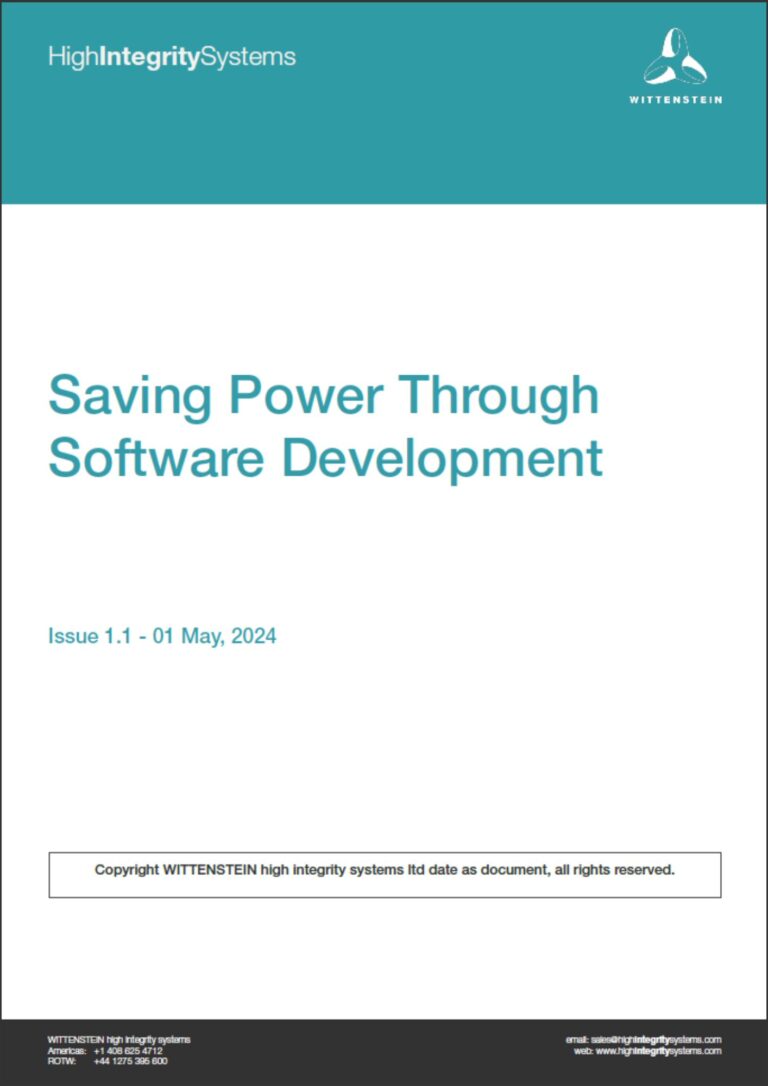 Saving Power Through Software Development